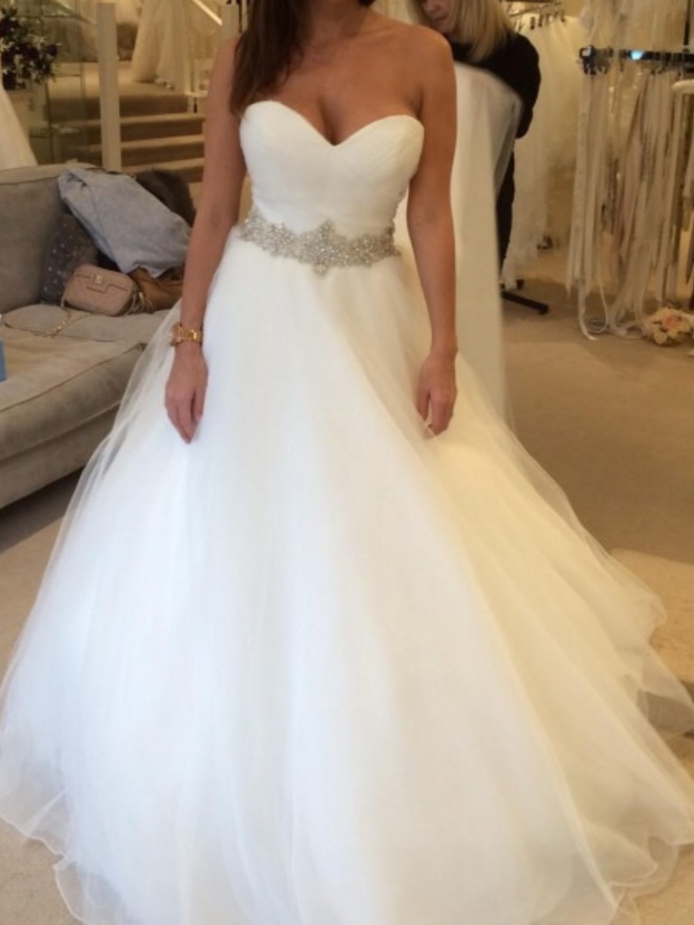 Morilee Nikola Strapless Sweetheart Tulle Ballgown